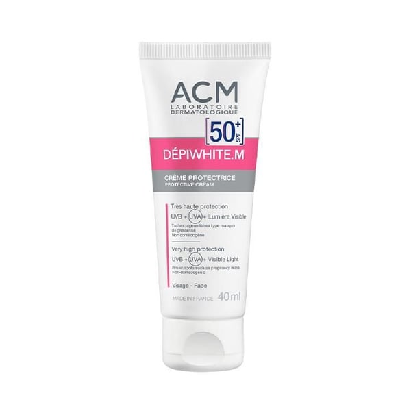 Skyddande kräm - ACM - Dépiwhite - SPF50+ - 40ml - Hypoallergenisk
