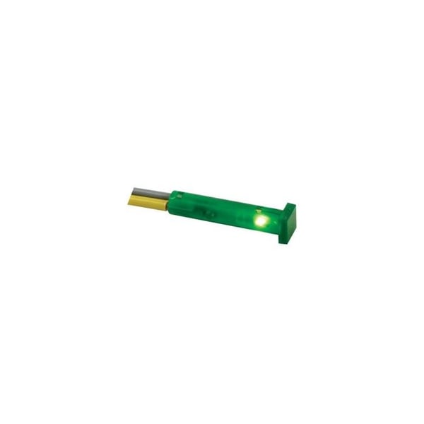 Grön Fyrkantig Lampa 7 X 7mm 12v