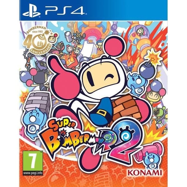 Videospel - Konami - Super Bomberman R2 - Action - 1 till 64 spelare - Onlineläge