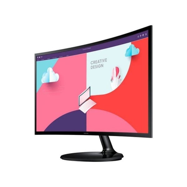 Kurvad PC-skärm – Samsung – 27” – Full HD – Svart