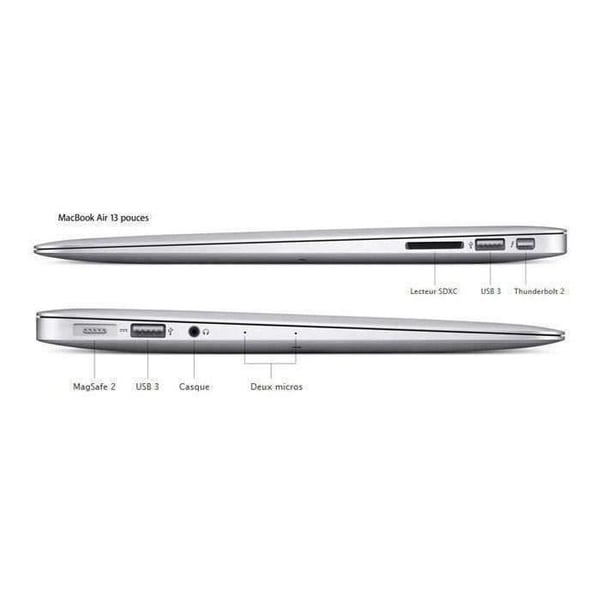 APPLE MacBook Air 13" 2017 i5 - 1,8 Ghz - 8 GB RAM - 128 GB SSD - Grå - Begagnad - Utmärkt skick