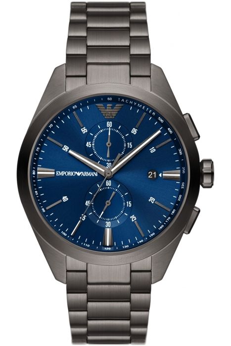 Emporio Armani AR11481 klocka kronograf stål blå