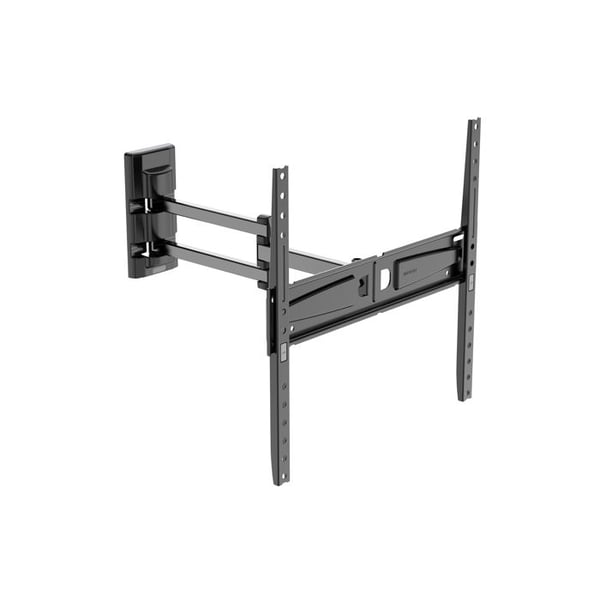 Meliconi - Väggfäste för TV Lutande och Roterande FDR 400 FLAT FB - Bredvinkel - För TV 40" till 75" - VESA 200/300/400