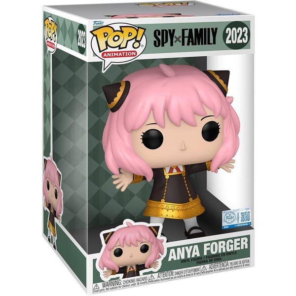 Figurine Funko Pop! - Jumbo Spy x Family Anya Forger - Vinyl