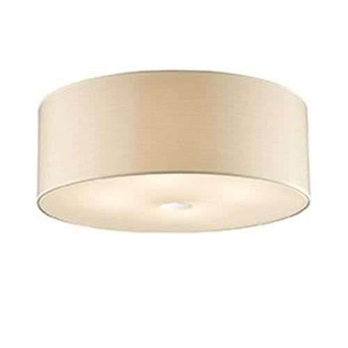 Plafonnier Woody PL4 - Ideal Lux - Beige - 4 lampor E27 - IP20 - Metall och PVC