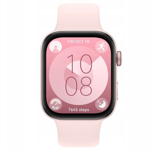 Smartklocka - Huawei - Watch Fit 3 - Rosa - Bluetooth - GPS - Pulsmätare