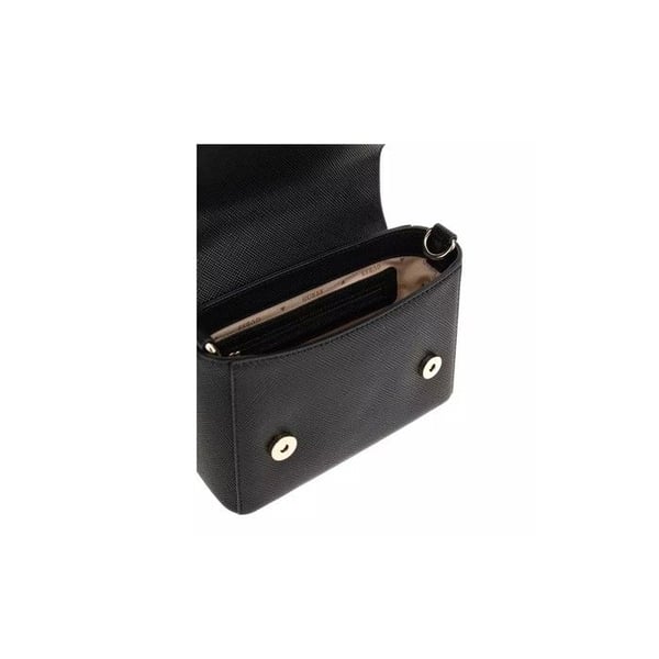 GUESS Sort lædertaske til kvinder - Fedana Top Handle Flap Bag 297954