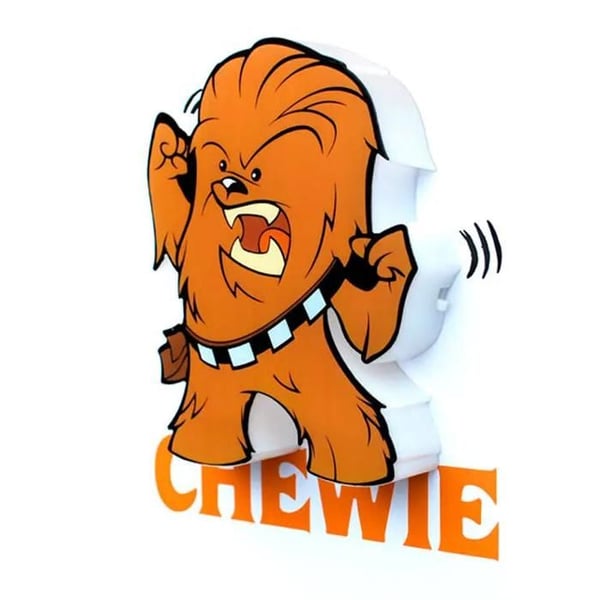 Mini lampa 3D Light FX Chewie 3D