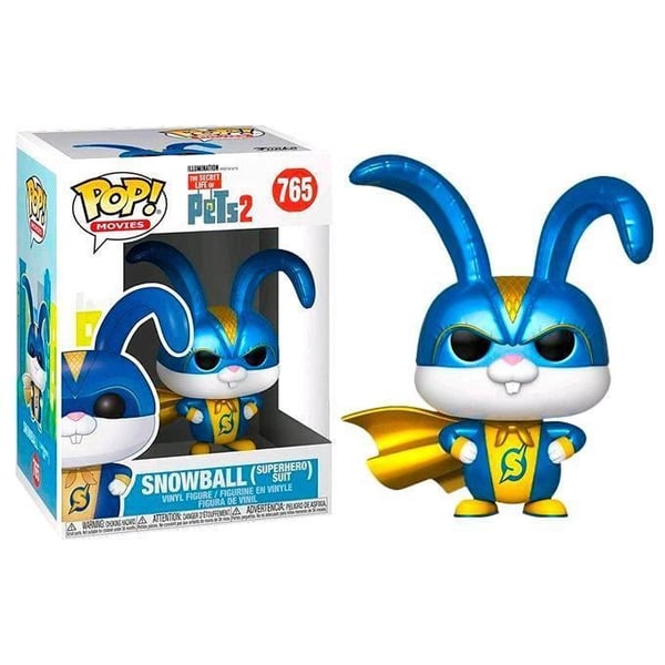 Figurine - Funko - Djur 2 - Snöboll - 9cm - Barn - Blandat