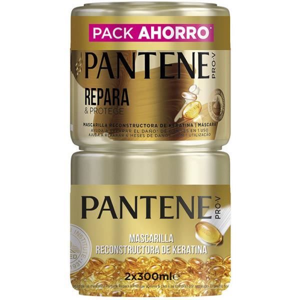 Mascarilla - Pantene - Repara & Protege - 2 X 300 Ml - Mixte - Alla typer av hår
