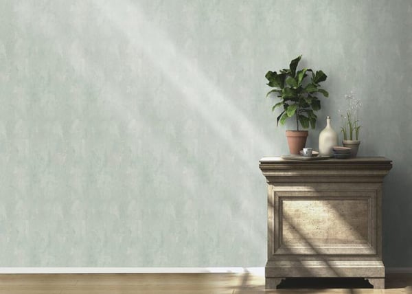 tapet 201543 enfärgad tapet 53 x 1005 cm Rasch Selection grön