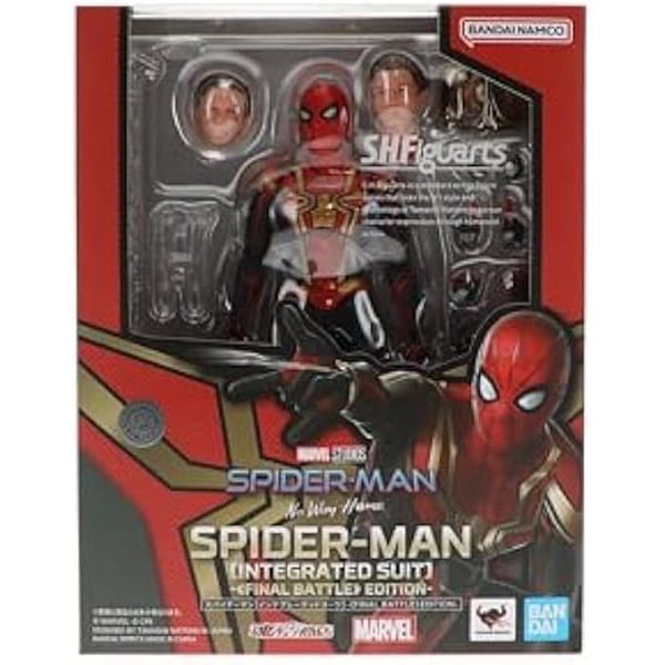 Figura SH Figuarts Spiderman Final Battle No Way Home Spiderman Marvel 15cm