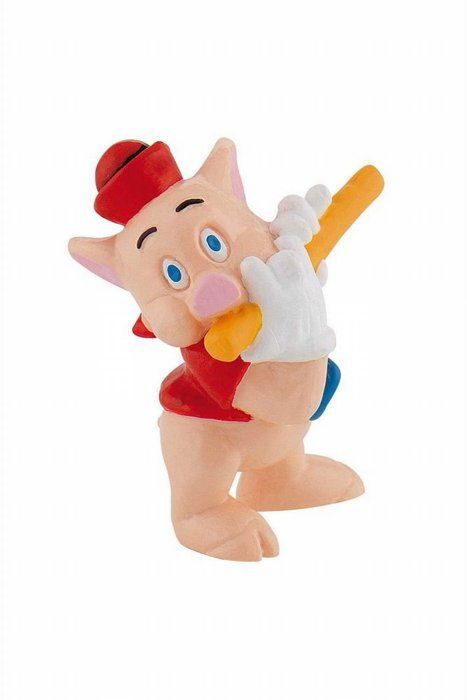 Kolme Pikku Flutte Possua Figuurit - BULLYLAND - Koko 6cm - Käsinmaalattu