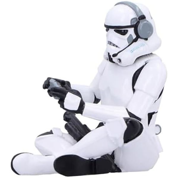 Nemesis Now Stormtrooper Game On!, officiel licenseret Star Wars figur, samlerobjekt, spil- og science fiction dekoration