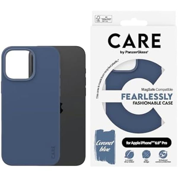 Coque - PANZERGLASS - iPhone 16 Pro Max - Skydd mot fall 1,2 m - Repfria - MagSafe Kompatibel