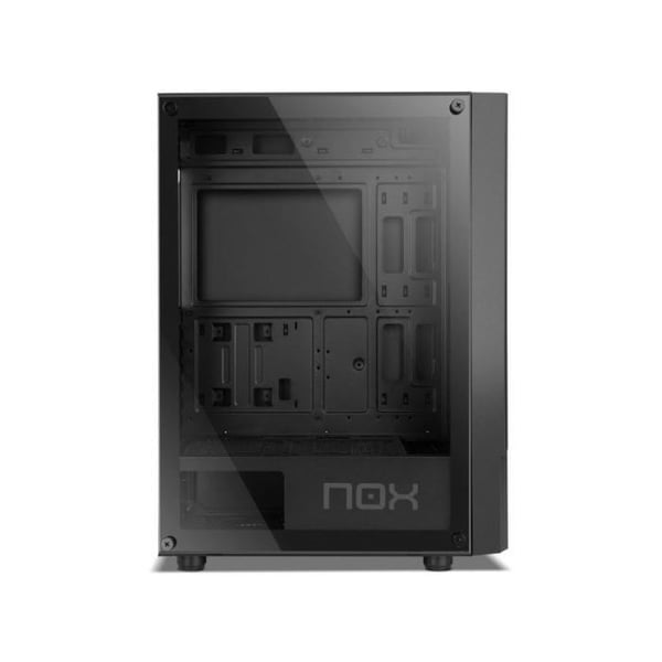 NOX Infinity Beta Semitorre ATX Cristal Templado USB 3.0 Negra