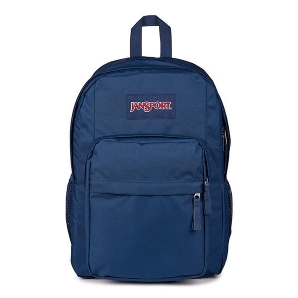 JanSport Mörkblå skolsäck för kvinnor och män - Big Day Ryggsäck Navy 312696