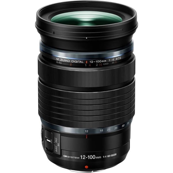 Objektiv - OM SYSTEM - M.Zuiko 12-100mm F4 IS Pro - Svart - Kompatibel MFT - 5-axlig stabilisator