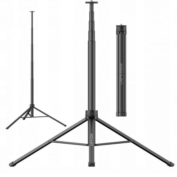 Noname Studio tripod til foto/video/VLOG 155 cm 1/4'' til kamera/videokamera/lampe / Aochuan / AT-01