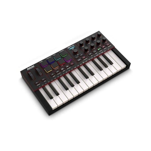 MIDI-kontroller Akai MPK Mini IV 25 Tangenter USB-C RGB Pads 8 Tilldelningsbara Reglar