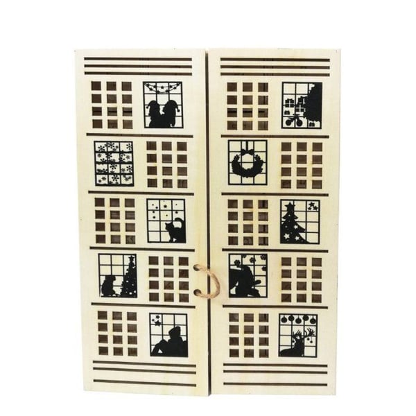 MégaCréa DIY - Adventskalender i trä med urbant tema
