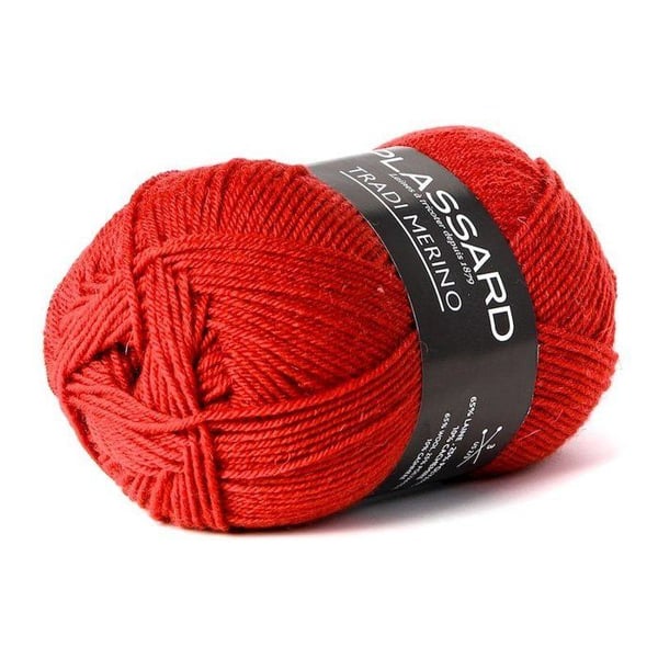 Plassard - Tradi-Merino Plassard 60 Röd