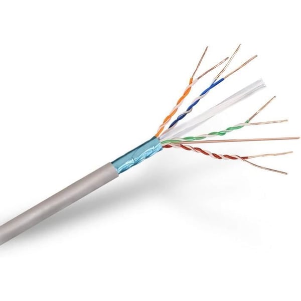 Nätverkskabel - AISENS - Cat.6e - FTP - 100 m - AWG24 - Koppar 99,9%