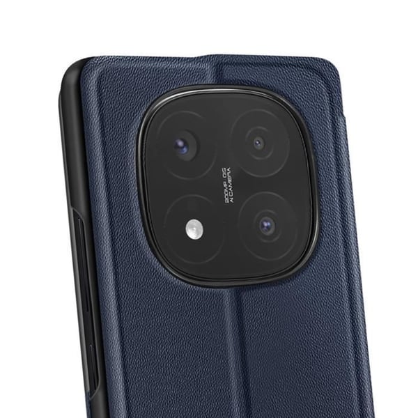 Smartphonefodral - Xiaomi - Redmi Note 14 Pro/Pro Plus - Stötsäker - Videostöd - Mörkblå