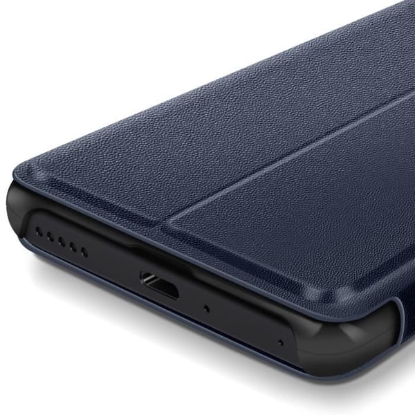 Smartphonefodral - Xiaomi - Redmi Note 14 Pro/Pro Plus - Stötsäker - Videostöd - Mörkblå
