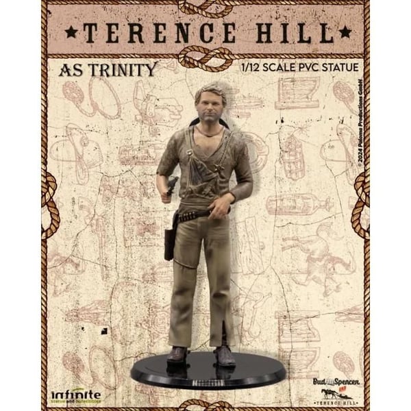 Staty - OÄNDLIG STATY - Terence Hill - PVC - 1/12 - Dekorativa objekt - Blandat