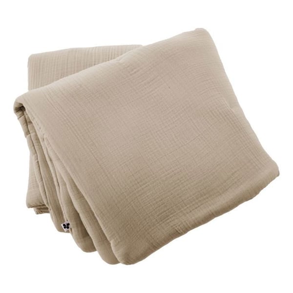 Sänggavel "Ina" 90 x 220 cm "Quadruple Gaze de Coton" Fjärilseffekten