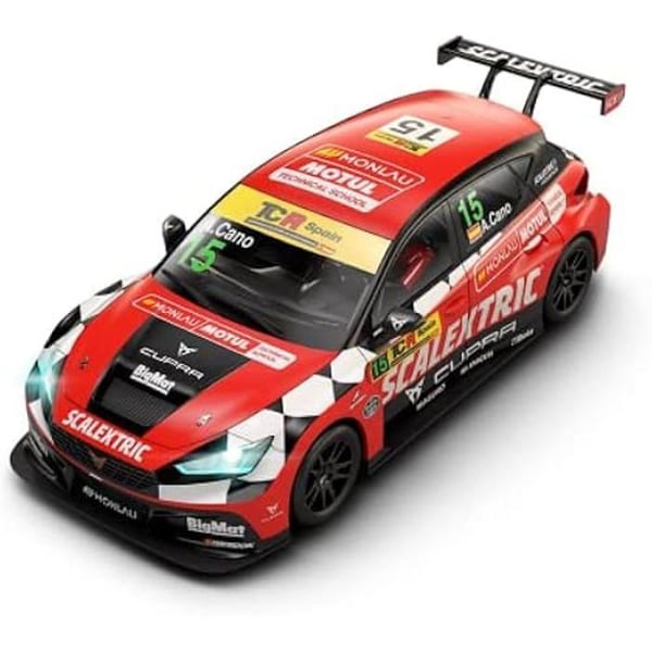 Slotbil - Scalextric - Cupra Leon Compétition - Skala 1:32 - Färgglad - För barn från 6 år