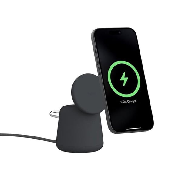 Powerbank - BELKIN - Boostchrg Pro 2in1 Qi2 - 15W - Kol - Trådlös laddning