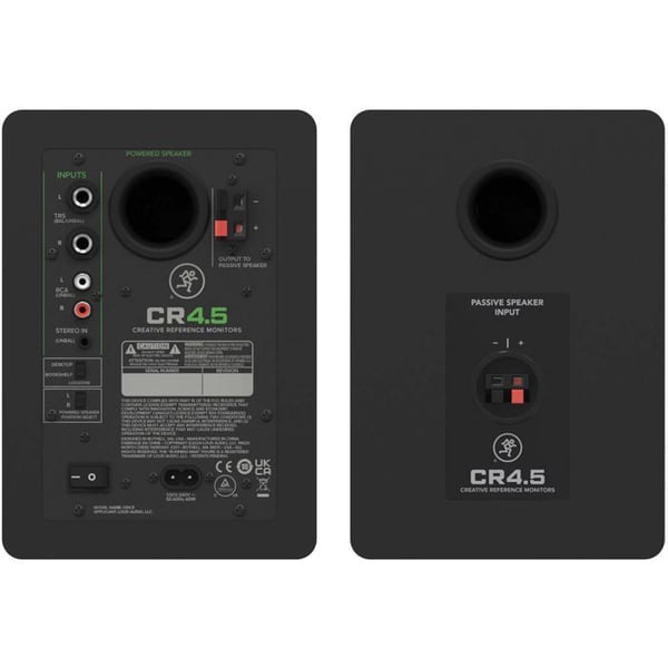 Monitorhøjttalere - Mackie - CR4.5 BT - Bluetooth - 4,5 tommer - Aktiv (forstærket)