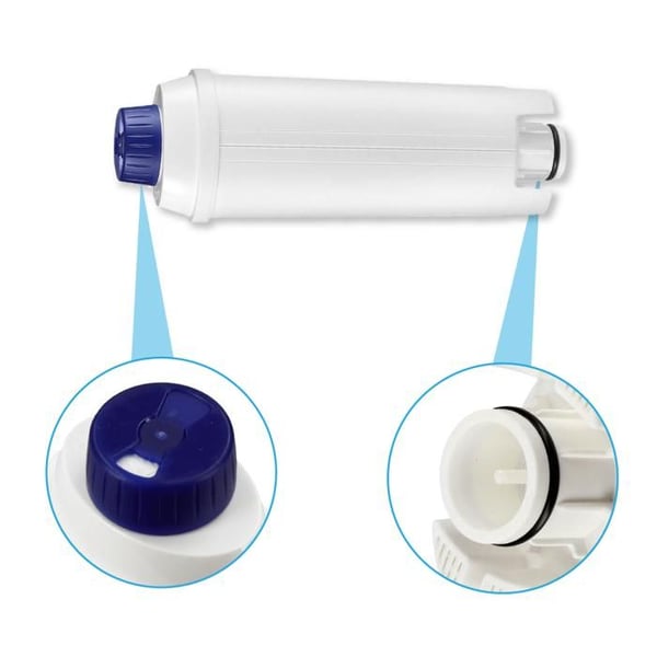 Vattenfilter - DeLonghi - SER3017 - Set om 6 - Vit