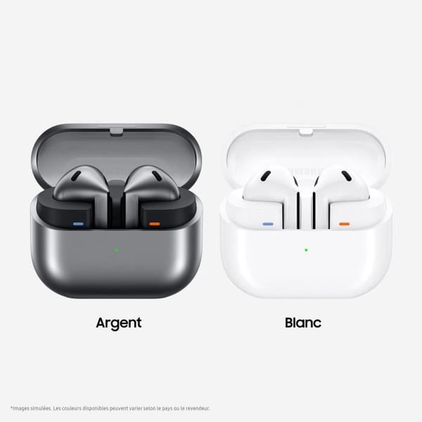 Samsung GALAXY Buds 3 hörlurar silver