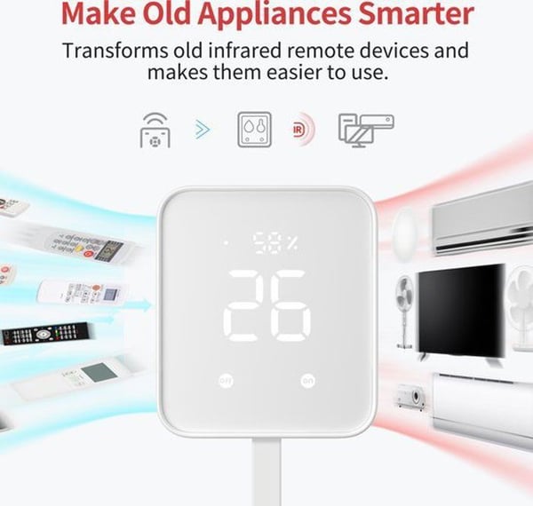 WiFi Hygrometer - SwitchBot - Hub 2 - Smart Remote - Matter-stöd - Vit