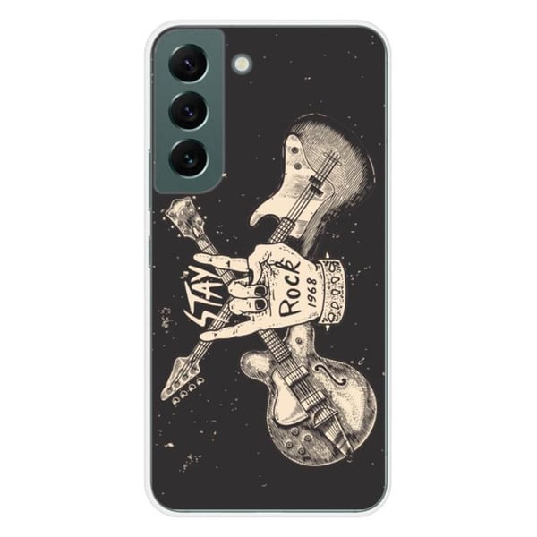 Siliconfodral tryckt - 1001 fodral - Samsung Galaxy S22 - Transparent - Semi-stivt - Unikt mönster
