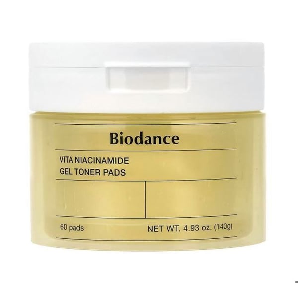 Biodance Vita Niacinamid Gel Toner Pad 60 Pads