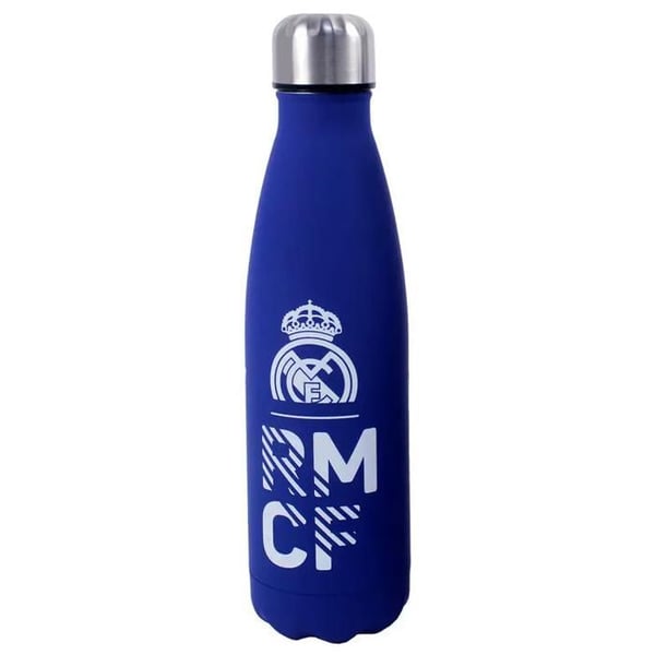 Cyp Brands Real Madrid rostfri stålflaska - Blå - 7x7x25,5 cm