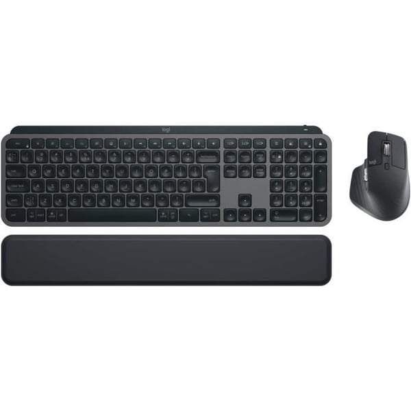 Tangentbord - Logitech - MX Keys S Combo - Grafit - US International QWERTY - Trådlös