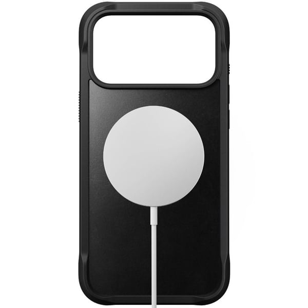 Læderetu i Cuir - NOMAD - iPhone 17 Pro Max - Sort Horween - Robust Beskyttelse - Kompatibel med MagSafe
