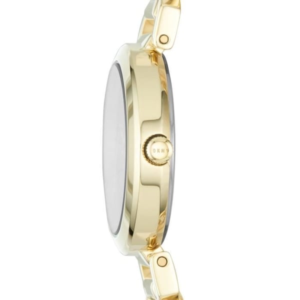 Klocka - DKNY - NY2665 - Rostfritt stål - Guld - Kvarts 28mm Dam