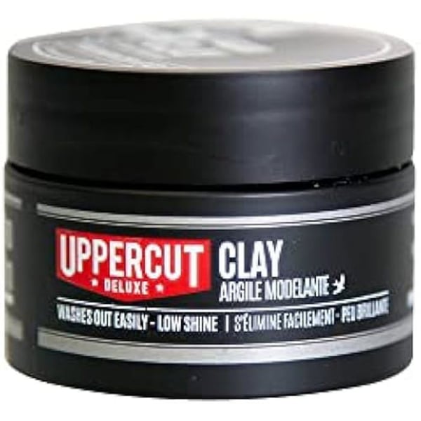 Styling Clay - UPPERCUT DELUXE - Midi-format - Naturlig finish - Starkt grepp - Ommodellerbar