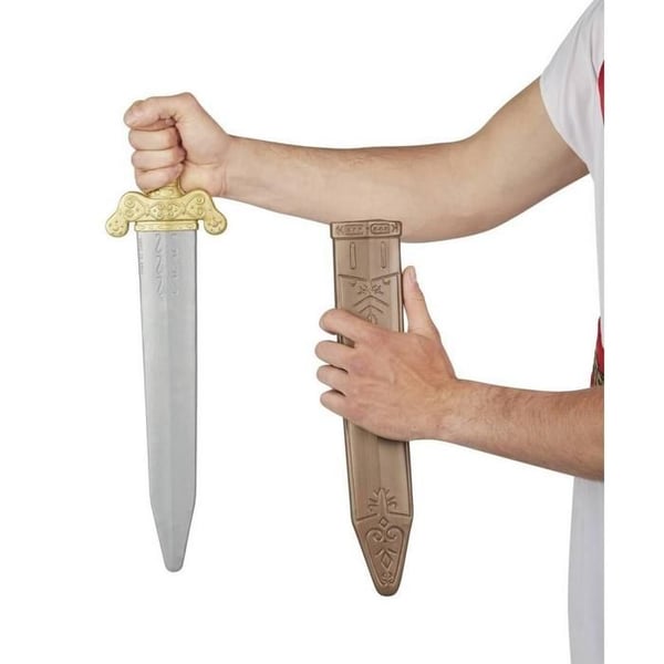 Épée Romaine - P'TIT CLOWN DÉGUISEMENT - 50 cm - Brun och Guld