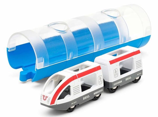 Rejsetog og Tunnel - BRIO - 33890 - Blandet - 3 år og op - Legetøj