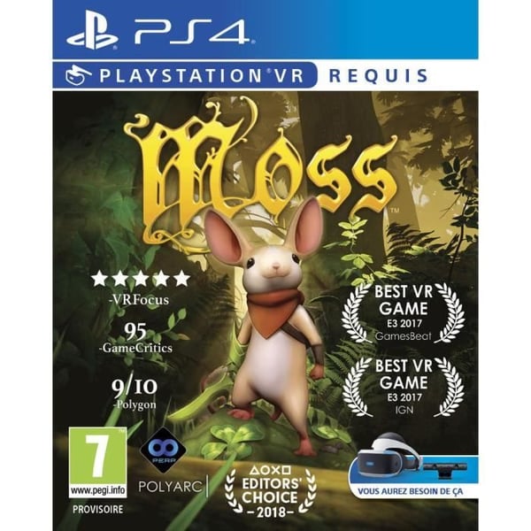 Moss PS4 VR-spel (VR krävs)
