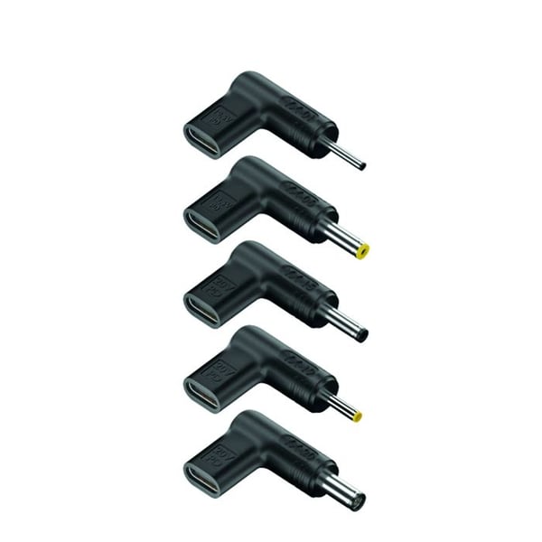 NGS BUD-AS : ersättningspaket med 5 USB-C strömadaptrar som är kompatibla med ASUS bärbara datorer.