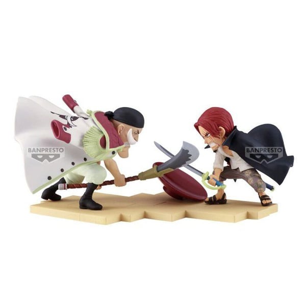 Figurine Wcf Log Stories | One Piece | Edward Newgate Vs Shanks