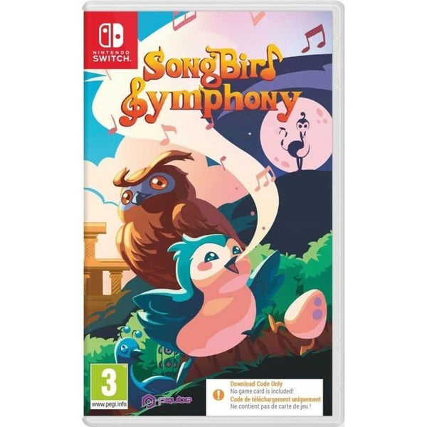 Nintendo Switch-spel Pqube - delB08XC5T2T3 - Songbird Symphony (Kod i en låda)